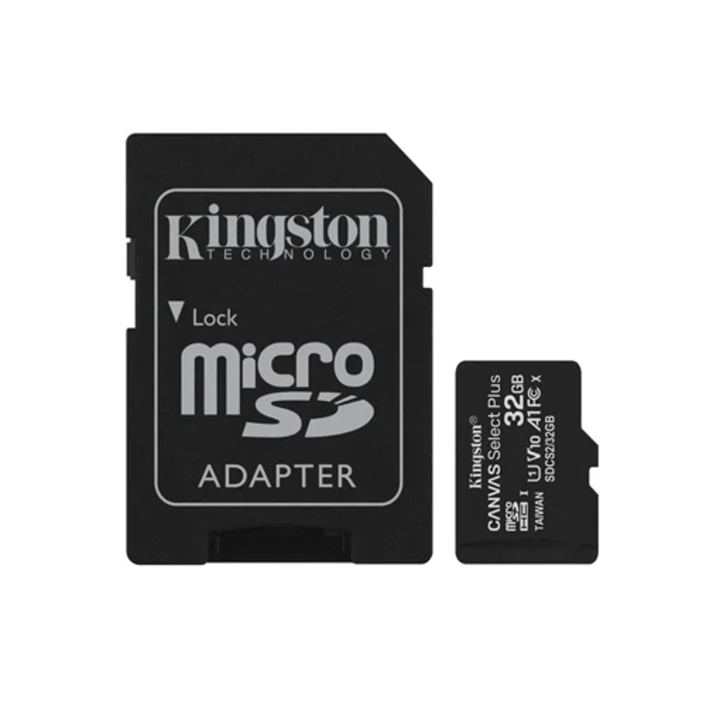 Карта памяти Kingston Canvas Select Plus microSDHC 32GB (с адаптером)